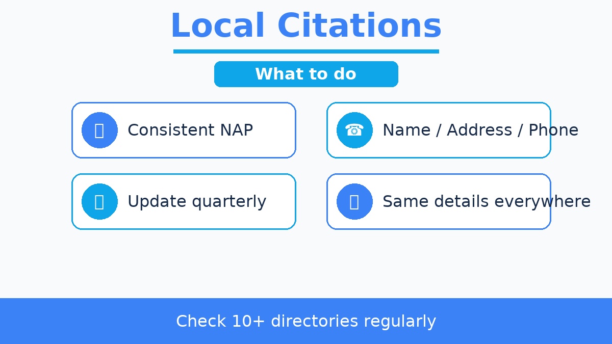 Screenshot of Australian business listed consistently across Yellow Pages and True Local